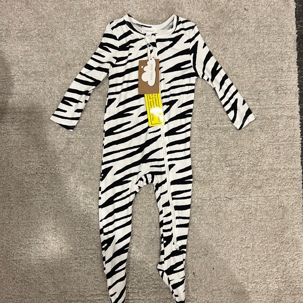 Angel Dear Zebra Onesie